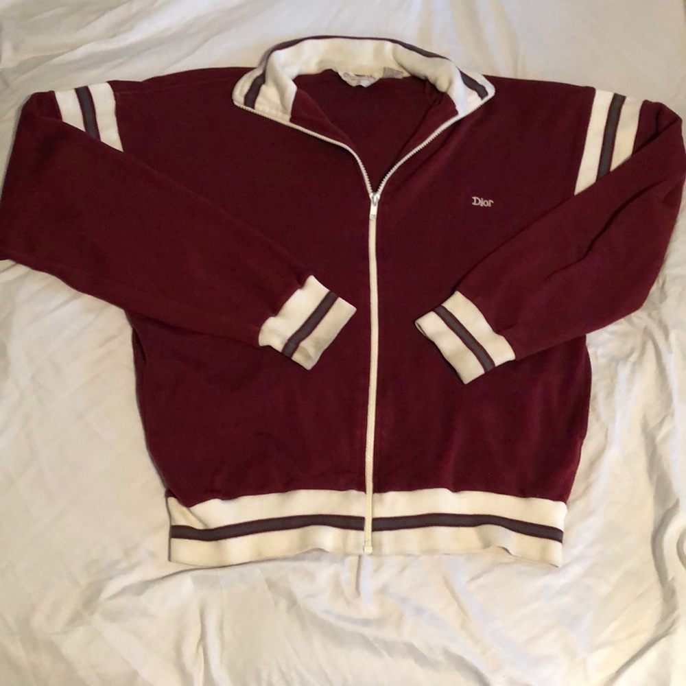 Vintage Christian Dior zip up hoodie